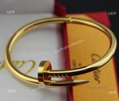 Replica Cartier JUSTE UN CLOU Bracelet Yellow Gold Color